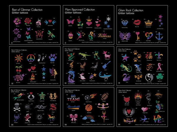 BG-MA-GR Stencil Set Bundle