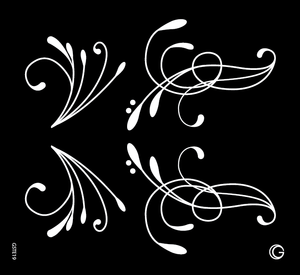 Accents I HD Stencil