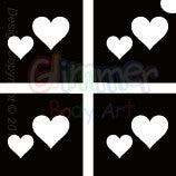 Petite Double Heart